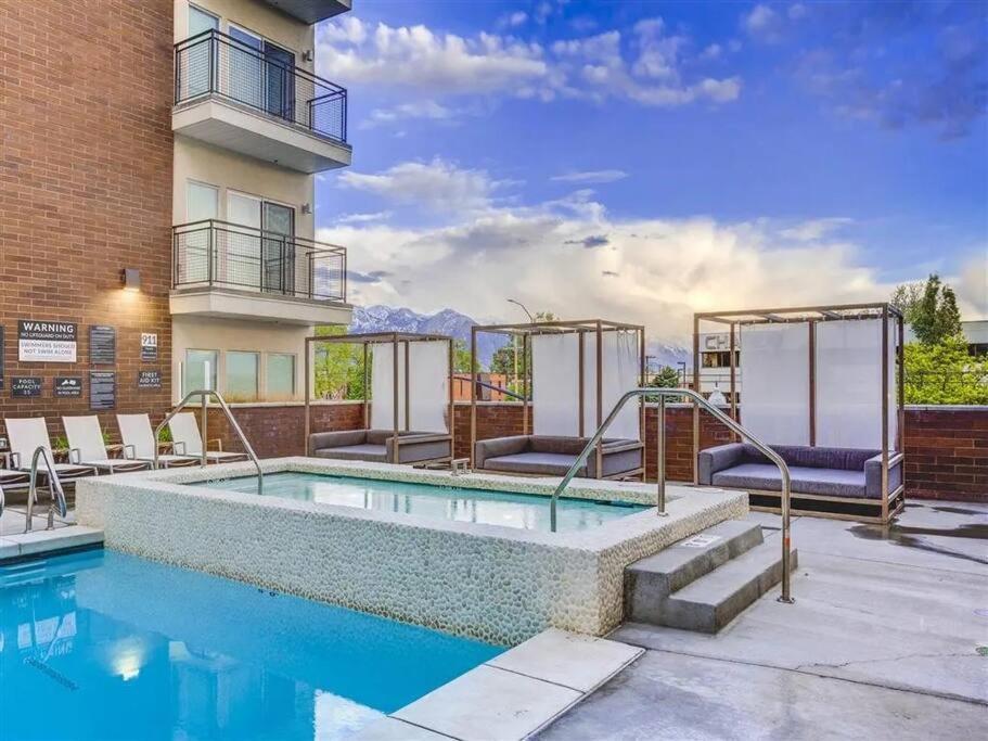 Ferienwohnung Luxurious Retreat In Slc Salt Lake City Exterior foto